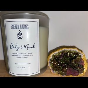 SOLD Handmade Soy Candle Body & Mind